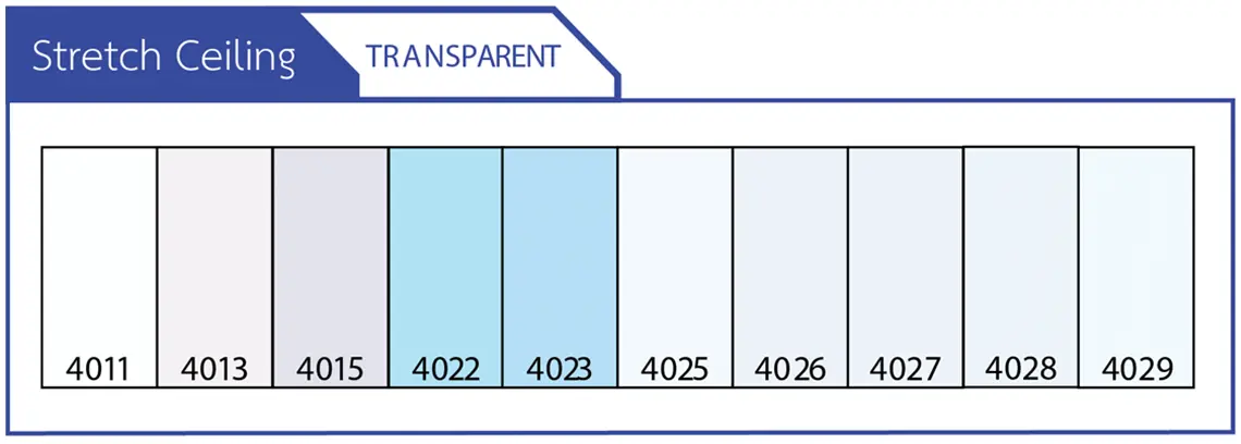 Motion Tech Stretch Ceiling Transparent
